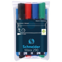 Marker do tablic SCHNEIDER MAXX 290 4 kolory