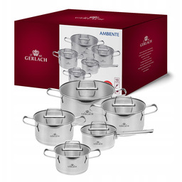 Gerlach Zestaw garnków 10 el. Ambiente Indukcja