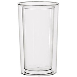 Schładzacz do butelek PURE, cooler, SAN, przezroczysty, 13.5x23