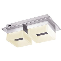 Plafon Rita 2 x 8W chrom LED