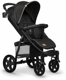 LIONELO Wózek dziecięcy Annet Plus Carbon Czarny