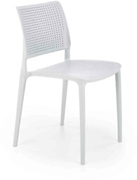 Krzesło plastikowe k514 jasny niebieski halmar