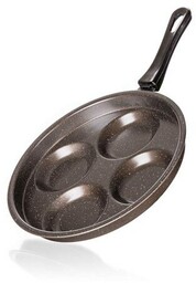 Banquet Patelnia na 4 pancakes GRANITE Brown, 24