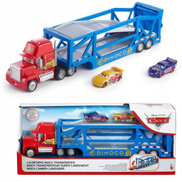 Mattel Cars Tir Transporter Maniek Laweta +2 Auta