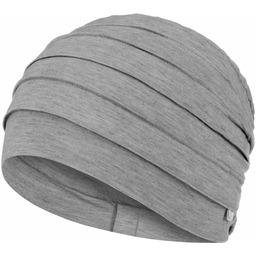 Turban Yoga Uni Bamboo by Christine Headwear, szary,