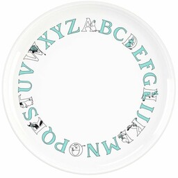 RIG-TIG by Stelton ABC MUMINKI Talerz dla Dzieci