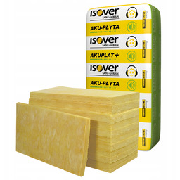 Wełna mineralna Isover Aku Płyta 0,037 gr 7,5cm