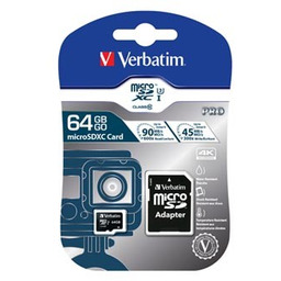 Verbatim 47042 Micro Secure Digital Card Pro U3,