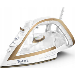 Żelazko Tefal FV8042E0 Puregliss biało-złote Durilium AirGlide 2900W