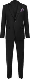 GARNITUR MĘSKI JY9190 BLACK CZARNY