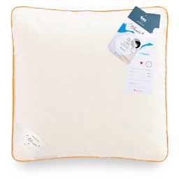 Poduszka 40 x 40 Natural Classic Pierze Krem