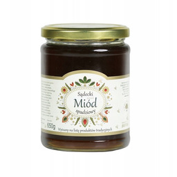 MIÓD SPADZIOWY 650G SĄDECKI REGIONALNY BARTNIK SĄDECKI