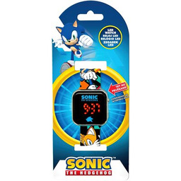 KIDS EUROSWAN Zabawka zegarek z kalendarzem Sonic The