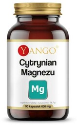 Cytrynian magnezu - Bezwodny - 90 kaps Yango