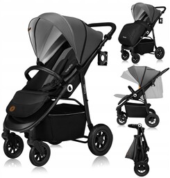 Lionelo Natt Wózek spacerowy lekki Spacerówka do 22kg