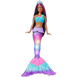 Barbie Dreamtopia, Brooklyn, lalka-Syrenka, Hdj37