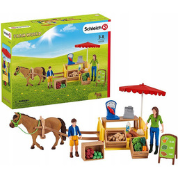 Schleich Mobilny ryneczek stragan 42528