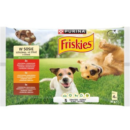 FRISKIES Karma dla psa Mix Mięs w sosie