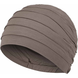 Turban Yoga Uni Bamboo by Christine Headwear, szarobrązowy,