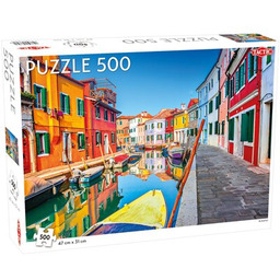 TACTIC Puzzle Lovers Burano 56658 (500 elementów)