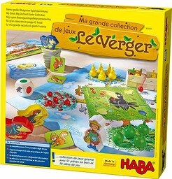 HABA  Moja duża kolekcja gier Le verger,
