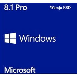 Microsoft Windows 8.1 Professional 32/64 Bit - klucz