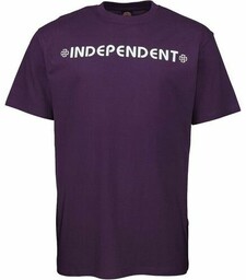 koszulka Independent - Bar Cross T-Shirt Deep Purple
