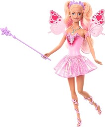 Barbie Wróżka Lalka z różdżką i akcesoriami modowymi,