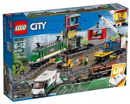 Lego City Pociąg Towarowy Tory Zestaw 60198