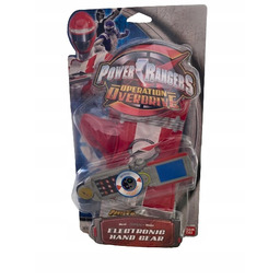 Power Rangers Overdrive Tropiciel elektroniczna rękawica dźwięk Bandai