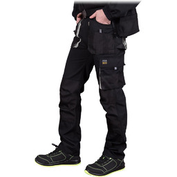 Spodnie ochronne pas poliestr-bawełna 260 g/m2 6 kieszeni
