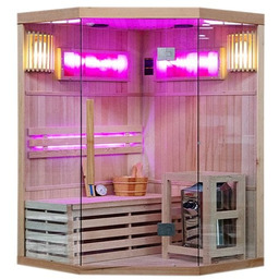 Sauna fińska 2 osobowa wysokotemperaturowa 3,5KW Harvia 120x120