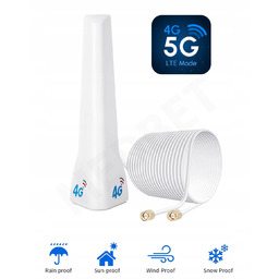 Wydajna Antena Gsm Dookólna 19 dBi Podwójne Złącze