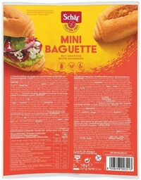 BUŁKA MINI BAGUETTE (2X75G),150G, SCHAR