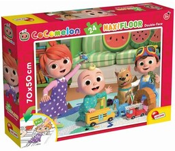 LISCIANI Puzzle Cocomelon Dwustronne Podłogowe Słoneczny Dzień