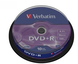 DVD+R Verbatim 10 szt