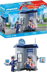 PLAYMOBIL Bohaterowie Akcji Pokój przesłuchań Zabawki Policyjne Zabawki