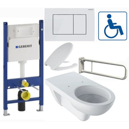Miska WC dla osób niepełnosprawnych /wisząca 35,5x70x 34