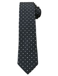 Ciemnogranatowy Elegancki Krawat Męski -ALTIES- 6 cm,
