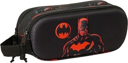Safta Batman 3D Podwójny piórnik 3D, piórnik dziecięcy,