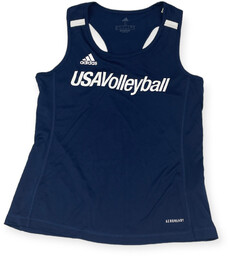 Koszulka bokserka damska USA Adidas VOLLEYBALL S