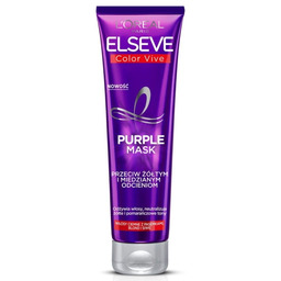 LOREAL ELSEVE Color-Vive Purple Maska do włosów przeciw