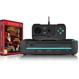 Konsola EVERCADE VS-R + Zestaw gier Tomb Raider