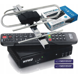 Tuner DVB-T2 Dekoder Naziemnej H.265 Hevc Antena