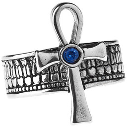 pierścień KRZYŻ ANKH-Y