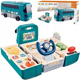 INTERAKTYWNY EDUKACYJNY SYMULATOR JAZDY AUTOBUS ROZKŁADANY INDUKCJA BUS