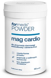 Powder Mag Cardio Formeds, Magnez w Proszku, 30