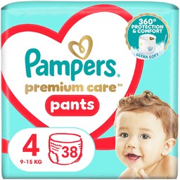 Pampers Premium Care Pants Pieluchomajtki, rozmiar 4, 38