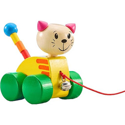 Selecta 62035 Kotka Tinka, zabawka do ciągnięcia,