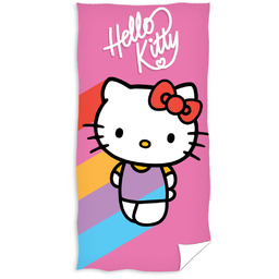 Ręcznik kąpielowy, Hello Kitty, 70x140 cm